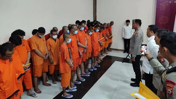 Polda Banten Ungkap 71 Kasus Narkoba Selama Januari 2025, Jerat 97 Tersangka