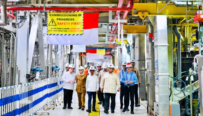 Era Baru Industri Tambang, Presiden Prabowo Tinjau Produksi Logam Mulia di PTFI
