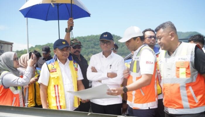 Jelang Lebaran 2025, Menteri Dody Tinjau Kesiapan Infrastruktur Jalan di Banten