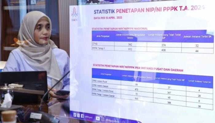 Terbaru! BKN Terbitkan NIP CPNS 374 Instansi dan NI PPPK 436 Instansi