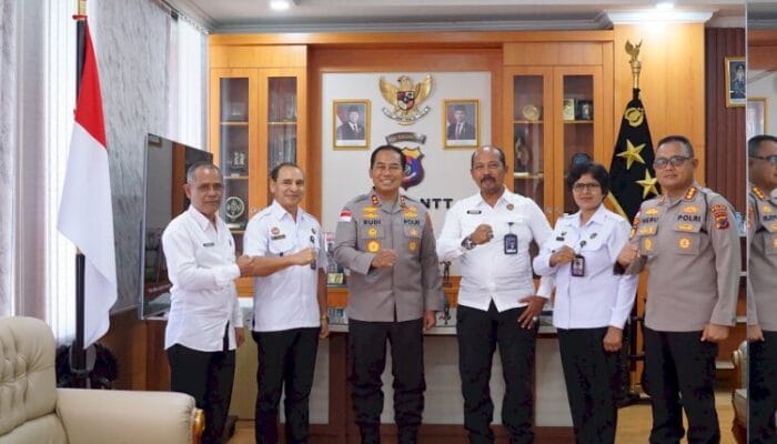 Silaturahmi dengan Kakanwil Ditjenpas NTT, Kapolda NTT Beri Dukungan Penuh dalam Pengamanan Lapas