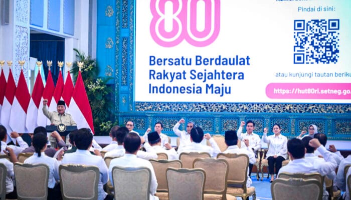 Presiden Prabowo Resmi Luncurkan Logo dan Tema HUT ke-80 Kemerdekaan Republik Indonesia