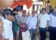 Wakil Bupati Manggarai Serahkan Bantuan Tanggap Darurat Gagal Panen di Satar Mese