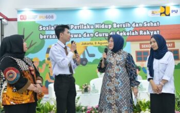 Merdeka Pendidikan dengan Sekolah Rakyat, Kementerian PU Sosialisasikan Perilaku Hidup Bersih dan Sehat