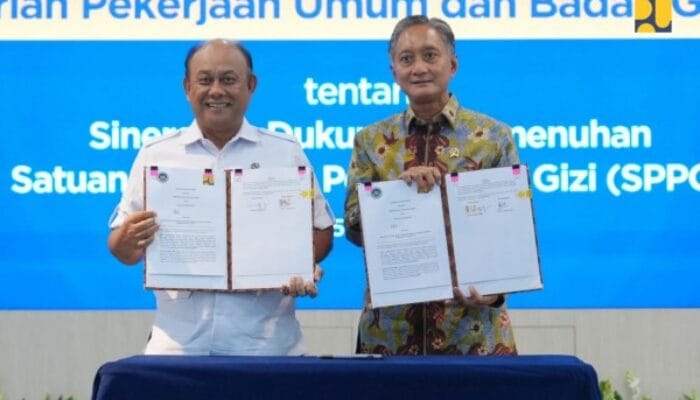 Kementerian PU dan Badan Gizi Nasional, Sinergi Percepat Pembangunan SPPG