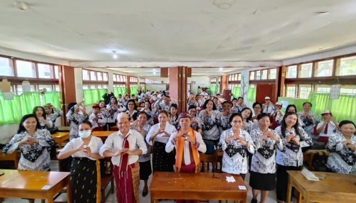 Lomba Gasing BAKALKUBAGI Resmi Dibuka, Kadis PPO Manggarai Dukung 66 Siswa SD Uji Matematika Dasar