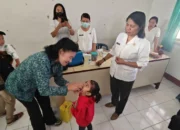 TP PKK Manggarai Pantau Pelaksanaan Posyandu di Kelurahan Pau