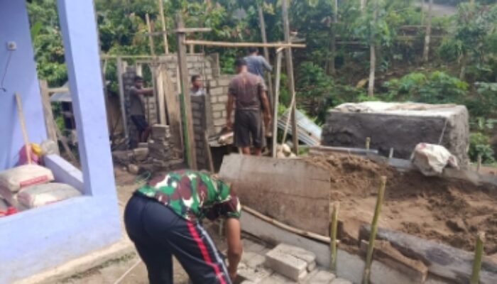 TMMD ke-126, Kodim 1612/Manggarai Hadirkan Akses Air Bersih untuk Warga Desa Barang