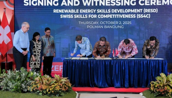 Optimalkan Sumber Energi EBT, Indonesia Lanjutkan Kerja Sama dengan Swiss