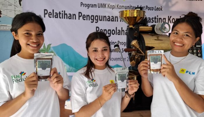 Dorong Hilirisasi Kopi Ulumbu, PLN UIP Nusra Gelar Pelatihan Roasting dan Pengolahan Kopi