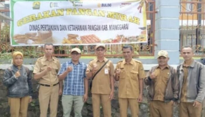 Jelang Nataru, Pemkab Manggarai Pastikan Ketersediaan Pangan Lewat GPM
