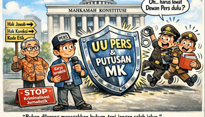 Putusan MK: Wartawan Tidak Bisa Dipidana Karena Kerja Jurnalistik