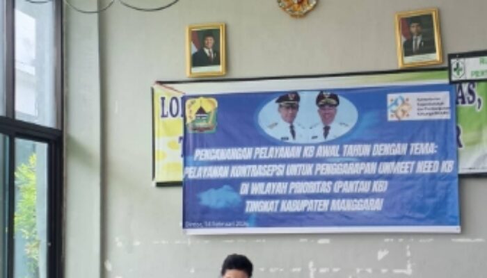 Pemkab Manggarai Genjot Pelayanan Kontrasepsi, Target 2.100 Akseptor Februari 2026