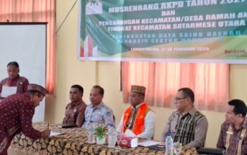 Hadiri Musrenbang Satar Mese Utara, Bupati Manggarai Prioritaskan Pertanian, Pariwisata, dan UMKM