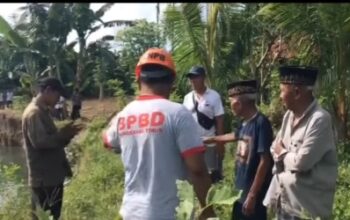 BPBD Matim Pantau DAS Wae Laing, Warga Harap Tanggul Segera Direalisasi