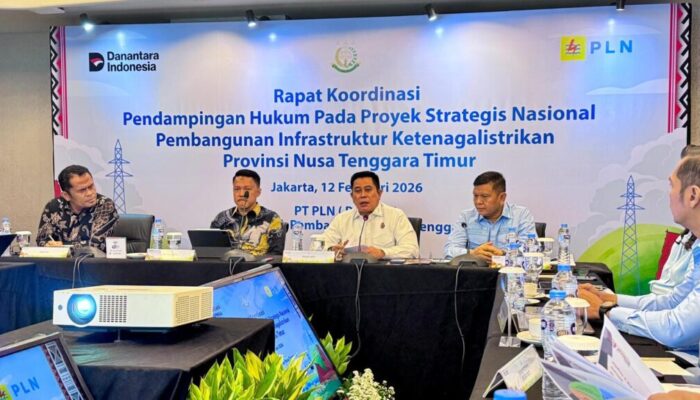 Sinergi untuk NTT Terang, PLN UIP Nusra Bersama Kejati NTT Gelar Rakor Pendampingan Hukum PSN