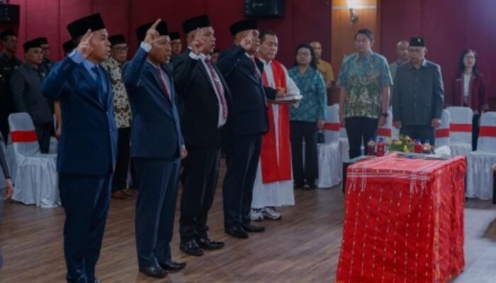 Empat Pejabat Eselon II Dilantik, Ini Daftar Kepala Dinas Baru Pemkab Manggarai