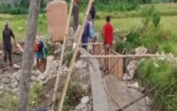 Meski Anggaran Fantastis, Proyek Irigasi Miliaran di Sambi Rampas Diduga Dikerjakan Secara Manual