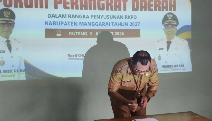 Pemkab Manggarai Gelar Forum RKPD 2027, Fokus pada Harmonisasi Program dan Prioritas Daerah