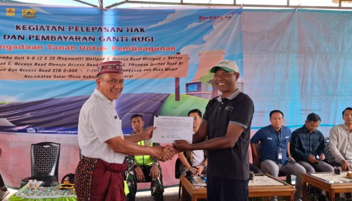 Pengadaan Tanah Jalan Akses PLTP Ulumbu 5-6 Rampung, Warga Apresiasi Keterbukaan PLN