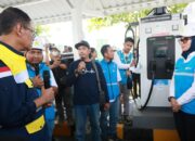 Puncak Arus Mudik, Kementerian ESDM dan PLN Cek Operasional SPKLU dalam Melayani Pemudik EV