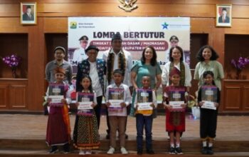 Panggung Literasi Manggarai Menggema, Lomba Bertutur Jadi Sarana Bangun Karakter Siswa
