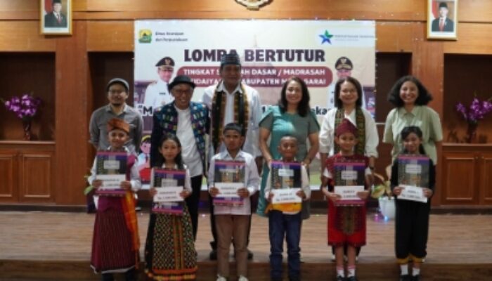 Panggung Literasi Manggarai Menggema, Lomba Bertutur Jadi Sarana Bangun Karakter Siswa