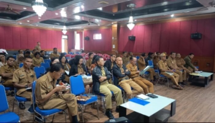 Pemkab Manggarai Perkuat Sinergi OPD Lewat Evaluasi APBD Triwulan I 2026