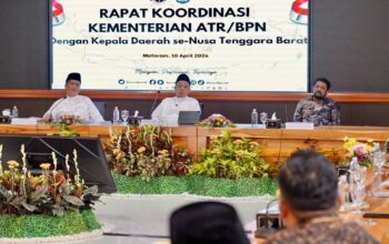 Rakor Bersama Pemda NTB, Menteri Nusron Sebut Integrasi Data Tanah dan Pajak Bisa Dongkrak PAD hingga 300%