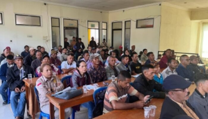 Distan Manggarai Sosialisasi Pemanfaatan 51 Unit Alsintan bagi Poktan