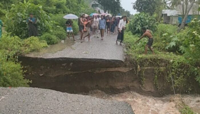 Akses Jantung Ekonomi Flores Utara Lumpuh Total, Warga Kritik Pembangunan Jalan Pantura
