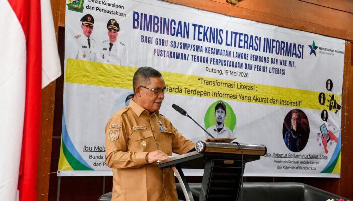 Bimtek Literasi Informasi Manggarai: Cetak Garda Terdepan, Lawan Hoaks & Sebar Informasi Akurat