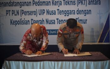 Perkuat Sinergi dengan Polda NTT, PLN UIP Nusra Pastikan Proyek Ketenagalistrikan Berjalan Aman dan Lancar
