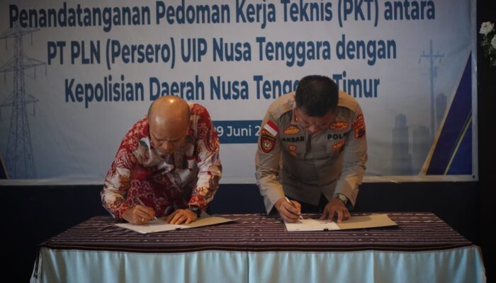 Perkuat Sinergi dengan Polda NTT, PLN UIP Nusra Pastikan Proyek Ketenagalistrikan Berjalan Aman dan Lancar