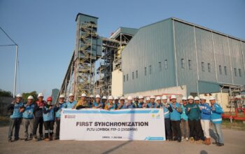 PLTU Lombok FTP-2 Unit 1 Berhasil Sinkronisasi Perdana, Tambahan Daya 50 MW Siap Perkuat Sistem Lombok