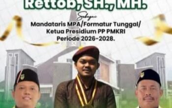 Flyer Ucapan Selamat untuk Christian Rettob Beredar Sebelum Pemilihan Ketua PP PMKRI Digelar