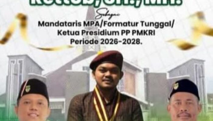 Flyer Ucapan Selamat untuk Christian Rettob Beredar Sebelum Pemilihan Ketua PP PMKRI Digelar