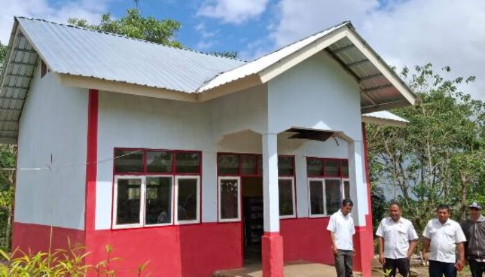 PLN Bantu Renovasi Gedung Perpustakaan SD Inpres Kaca Satarmese