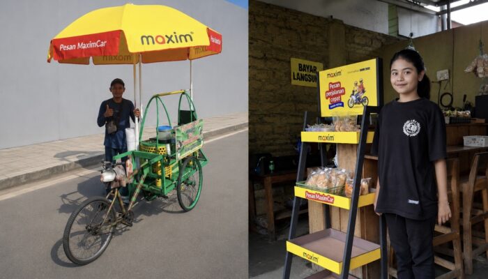 Meningkatkan Ruang Publik dan Kebersihan Pasar, Maxim Perkuat Dukungan bagi Pelaku Usaha Lokal di NTT