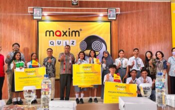 Maxim Gelar “Maxim Quiz English Competition” Perdana dan Terbesar di NTT untuk Tingkat SMK