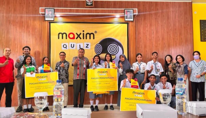 Maxim Gelar “Maxim Quiz English Competition” Perdana dan Terbesar di NTT untuk Tingkat SMK