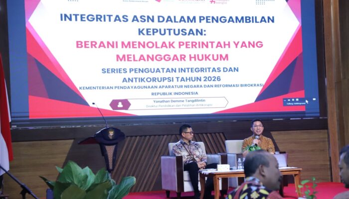 Integritas ASN Dimulai dari Keberanian Menolak Perintah yang Melanggar Hukum
