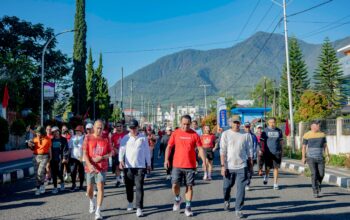 Penjabat Sekda Manggarai Soroti Rendahnya Kehadiran ASN pada Car Free Day Perdana