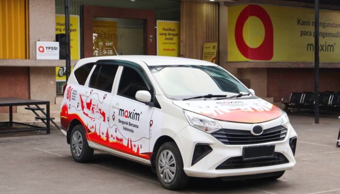 Semarak HUT RI ke-81 di Kupang, Maxim Gratiskan Perjalanan dengan Mobil Bertema Merah Putih
