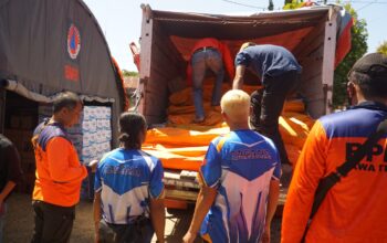 Ribuan Paket Bantuan Logistik dari Jawa Tengah Tiba di Posko Tanggap Darurat Bencana Manggarai