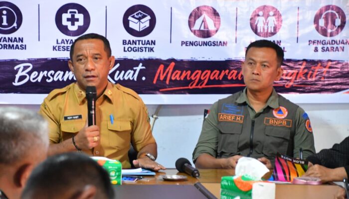 Pemkab Manggarai Siapkan Masa Transisi Pascagempa, Posko dan Data Pengungsi Kembali Dievaluasi