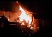 Satu Unit Rumah di Wae Palo Ruteng Ludes Terbakar