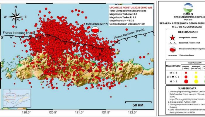 Bantuan Gempa NTT Capai Rp200 Miliar, Disalurkan ke Pemprov dan 8 Kabupaten