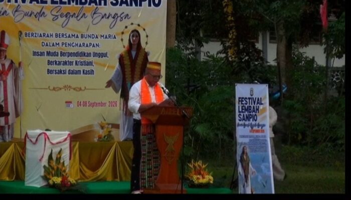 Festival Lembah Sanpio 2026 Resmi Dilaunching, Sekda Matim Tekankan Kolaborasi Membangun Generasi Unggul