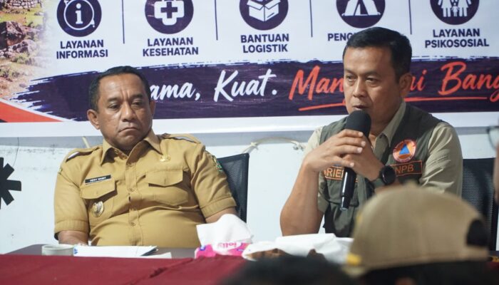 BNPB Dukung Tanggap Darurat Manggarai Diperpanjang, Fokus pada 5.000 Lebih Pengungsi